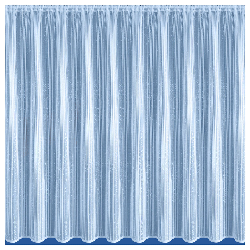 California White Net Curtain