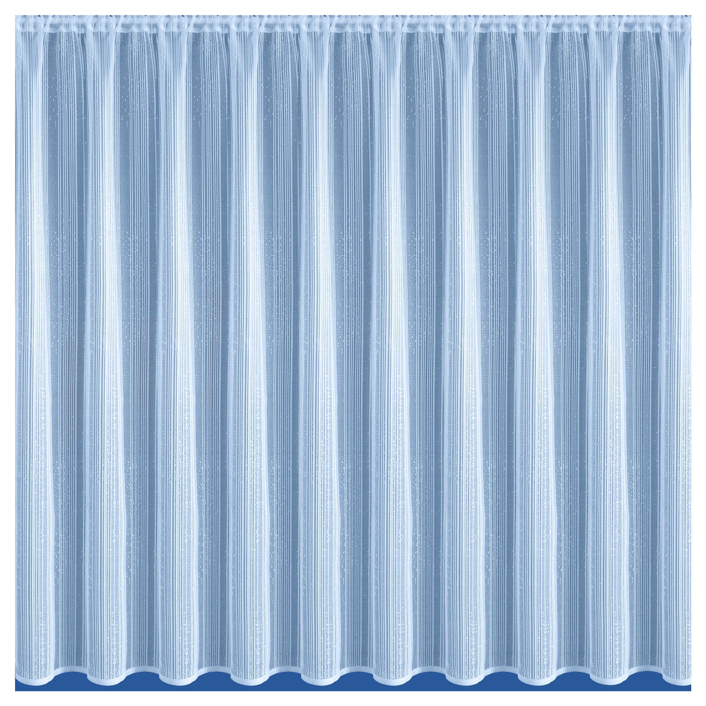 California White Net Curtain