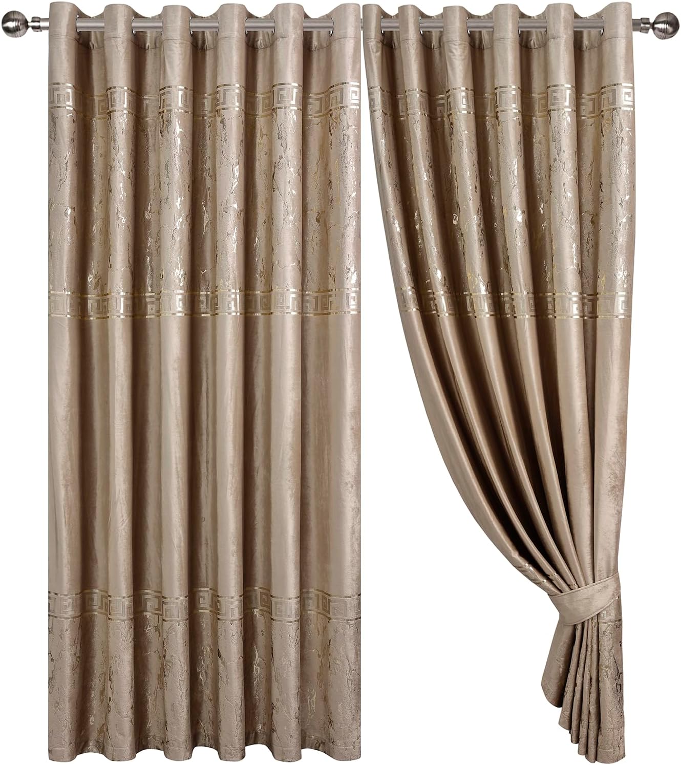 Luxury Velvet Curtain Pair