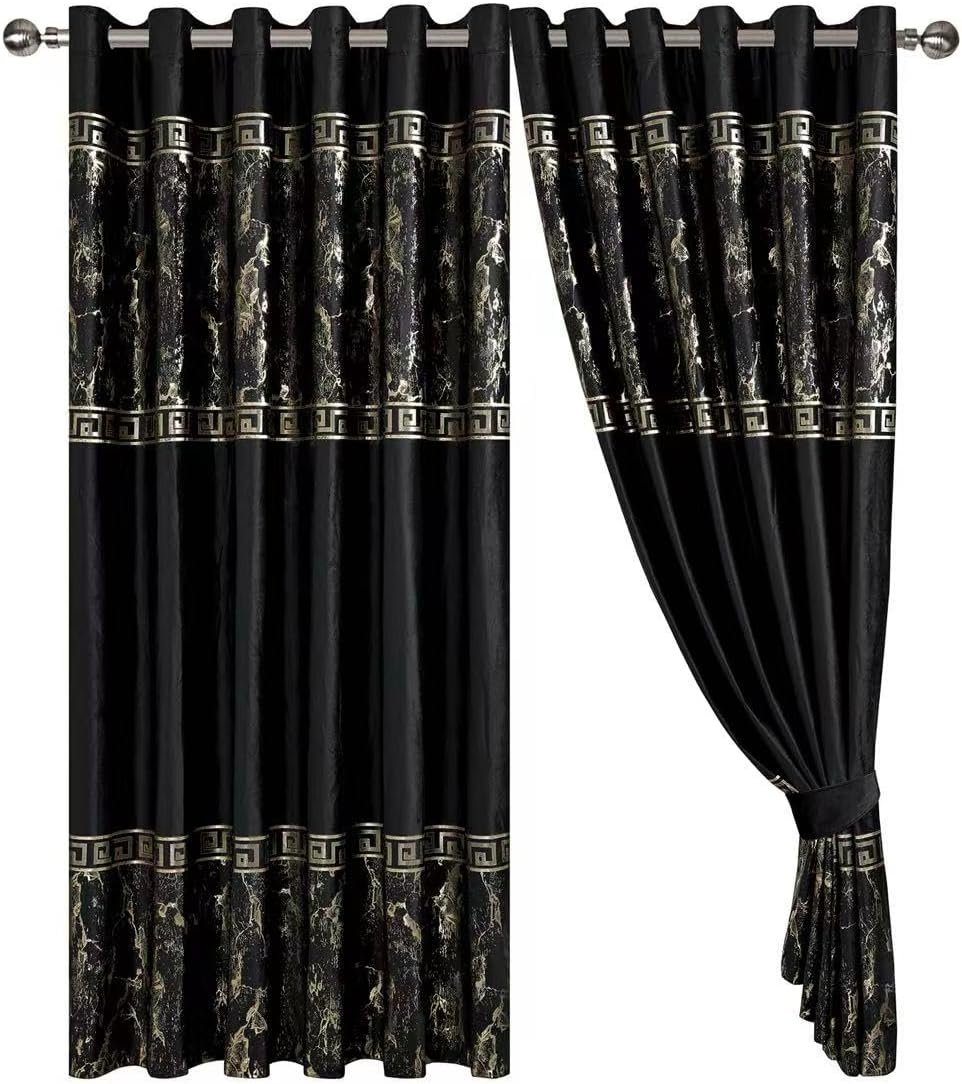 Luxury Velvet Curtain Pair