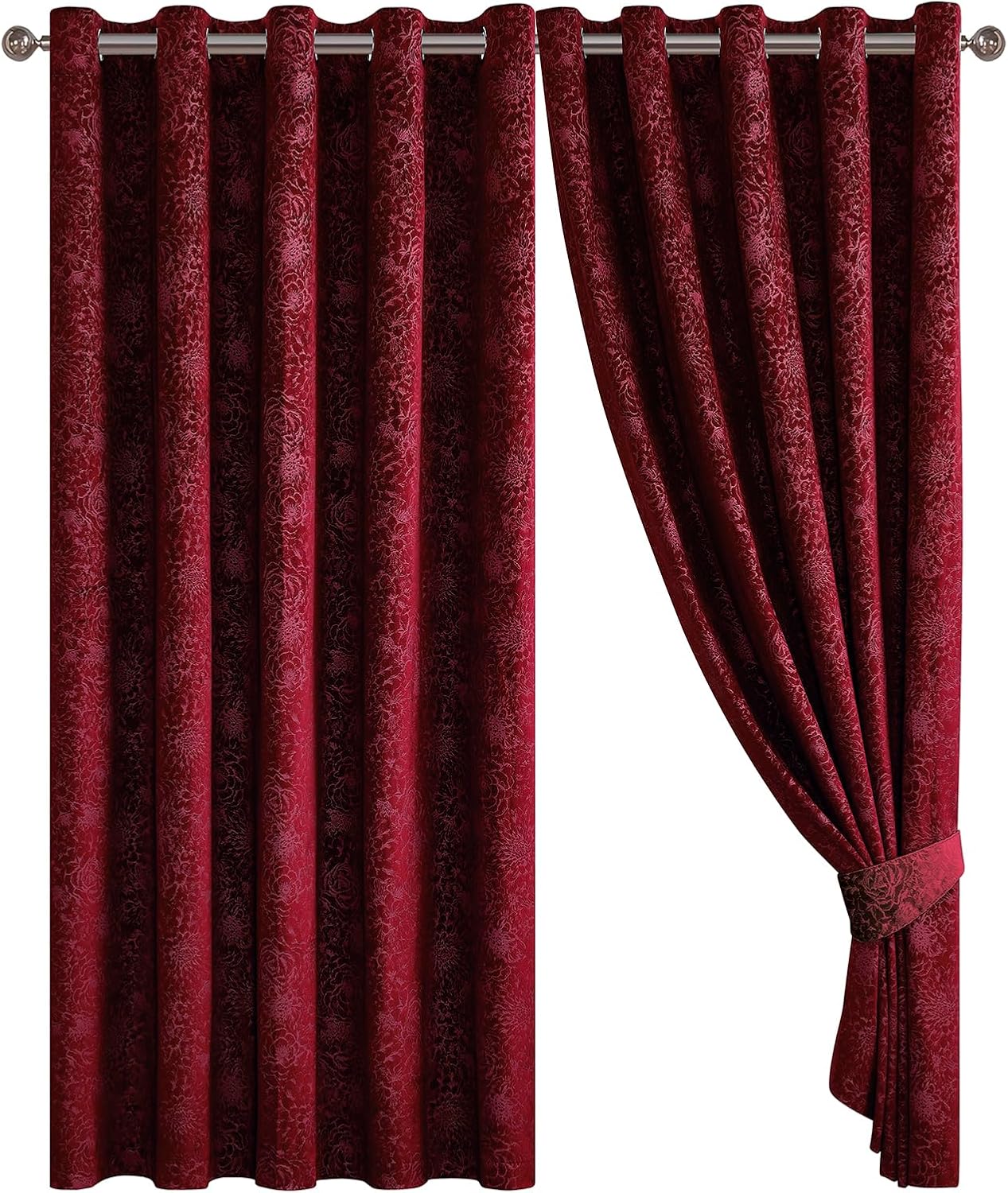 Luxury Velvet Curtain Pair