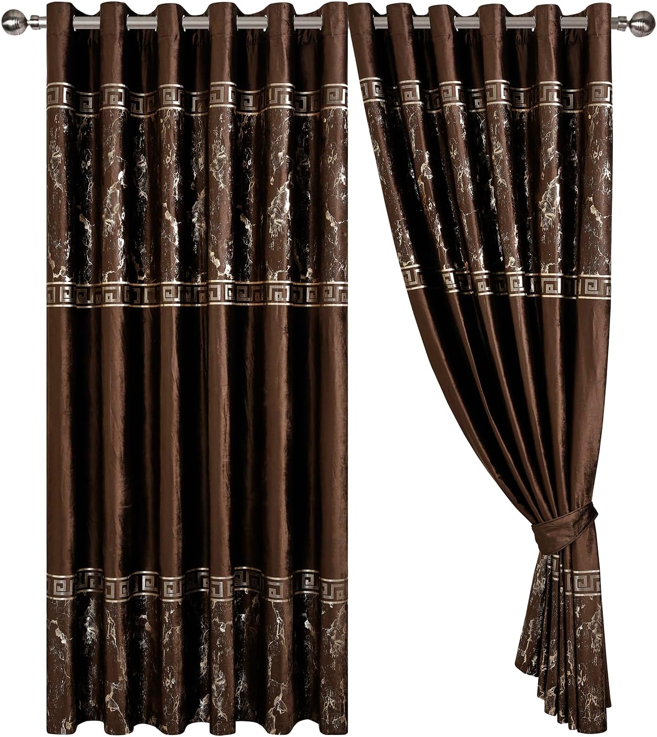 Luxury Velvet Curtain Pair
