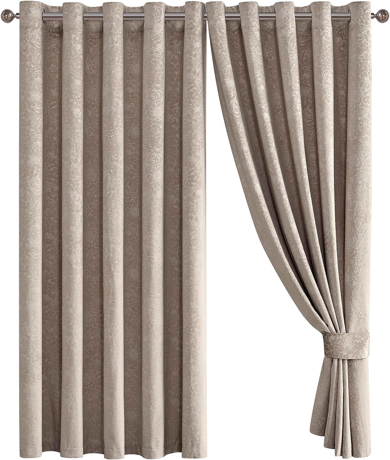Luxury Velvet Curtain Pair