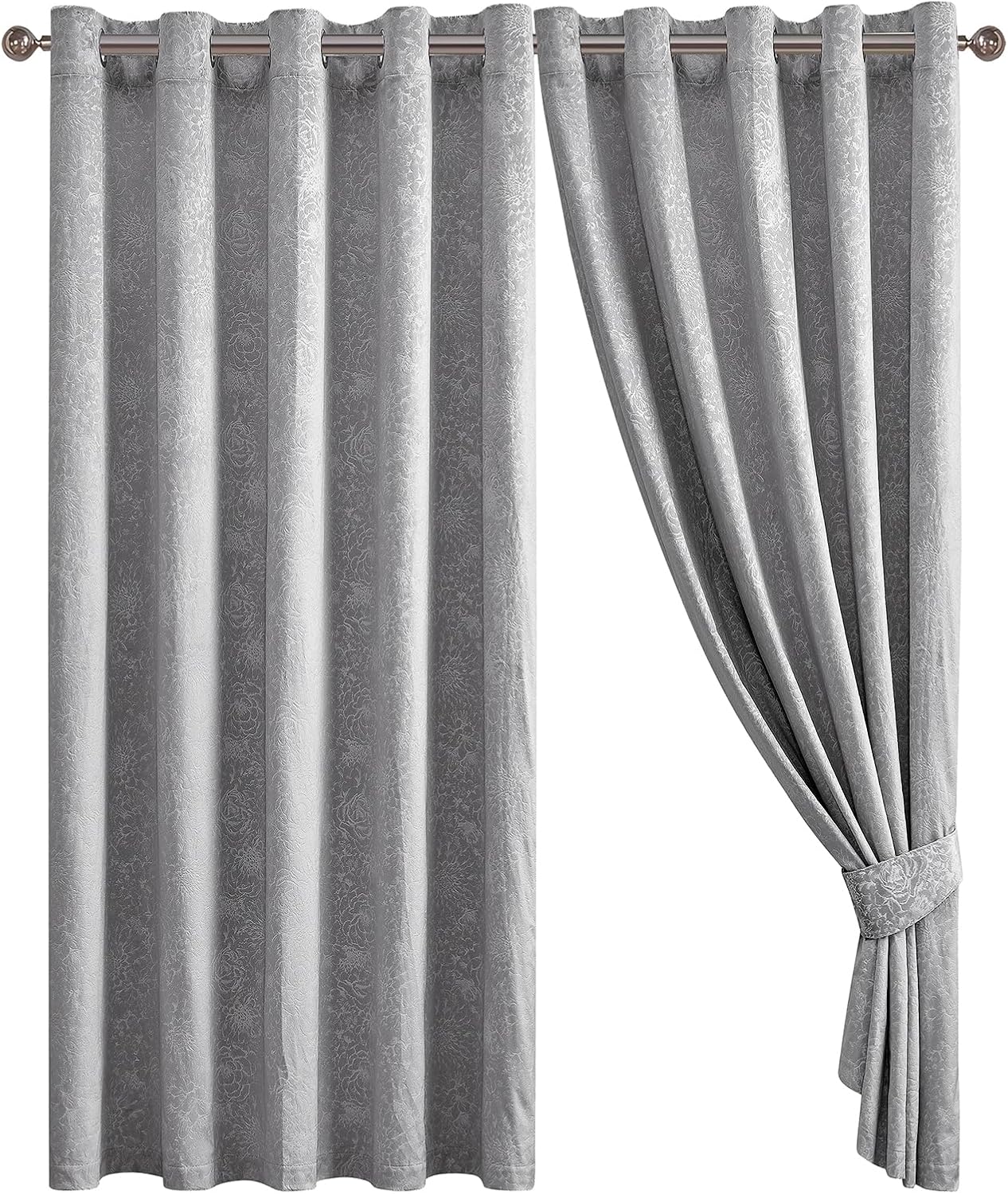 Luxury Velvet Curtain Pair