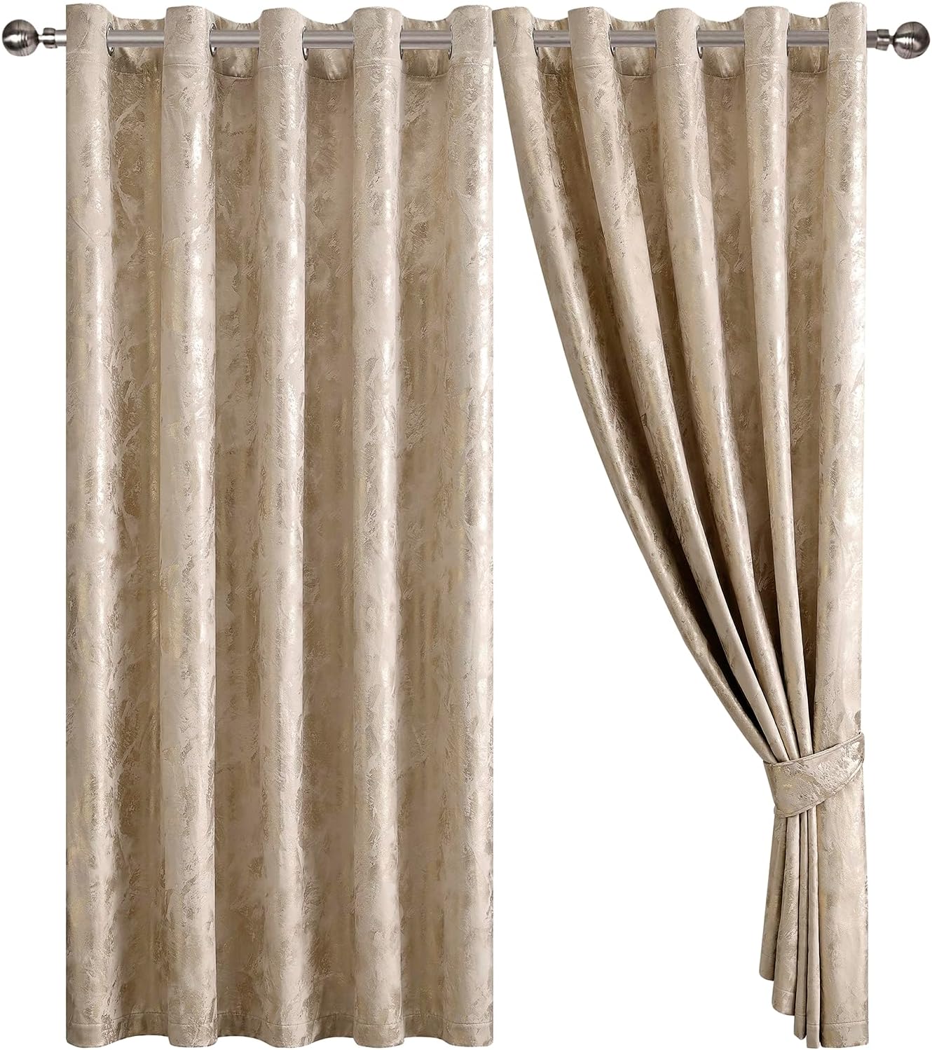 Luxury Velvet Curtain Pair