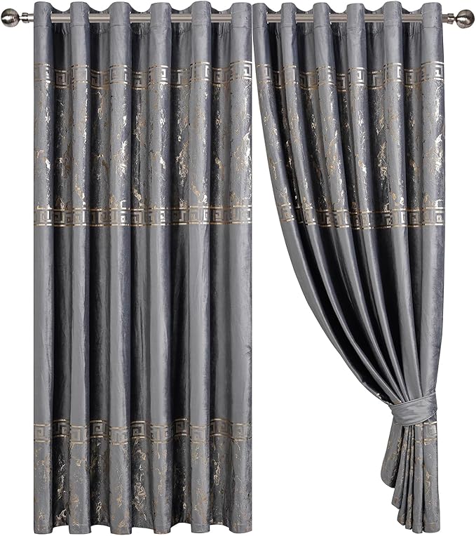 Luxury Velvet Curtain Pair